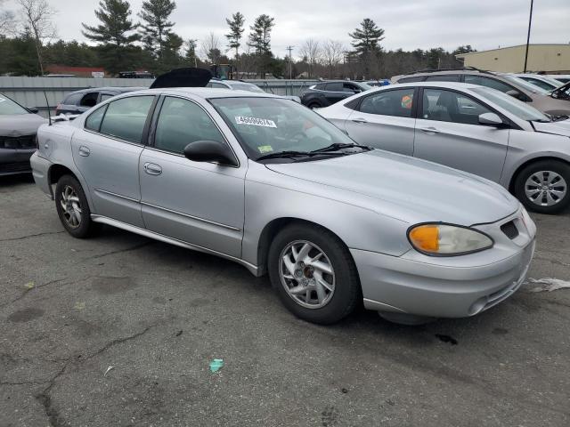 1G2NE52FX4M505620 - 2004 PONTIAC GRAND AM SE SILVER photo 4