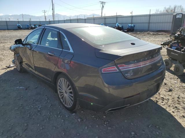 3LN6L5E91HR611992 - 2017 LINCOLN MKZ RESERVE CHARCOAL photo 2