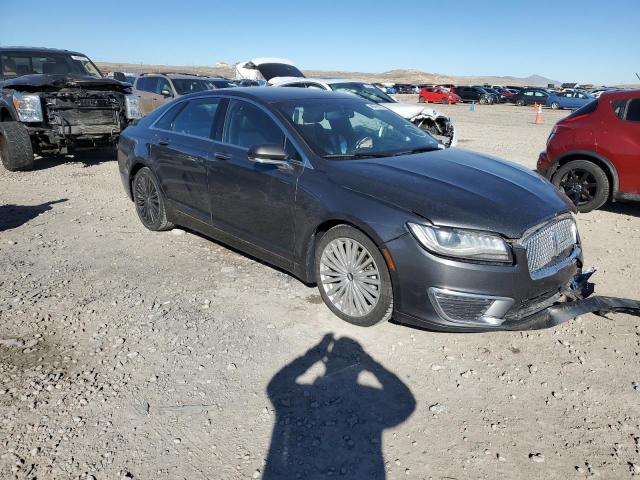 3LN6L5E91HR611992 - 2017 LINCOLN MKZ RESERVE CHARCOAL photo 4