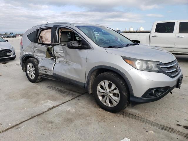 5J6RM3H70DL010699 - 2013 HONDA CR-V EXL SILVER photo 4