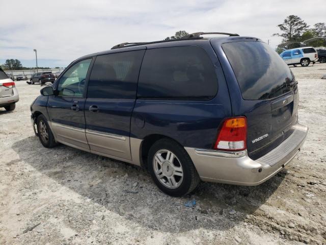 2FMZA534X3BA14986 - 2003 FORD WINDSTAR SEL BLUE photo 2