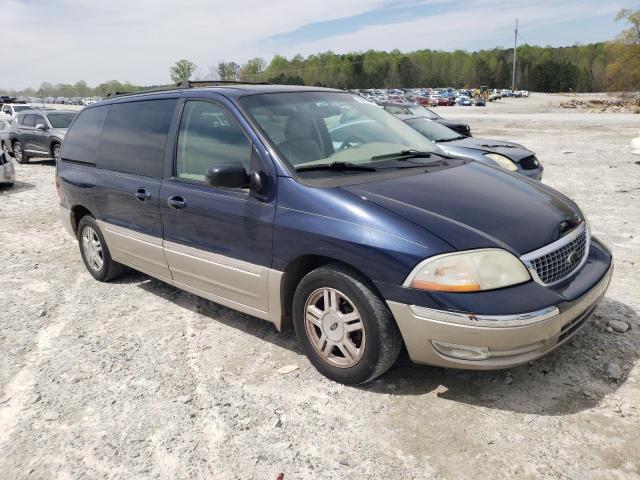 2FMZA534X3BA14986 - 2003 FORD WINDSTAR SEL BLUE photo 4