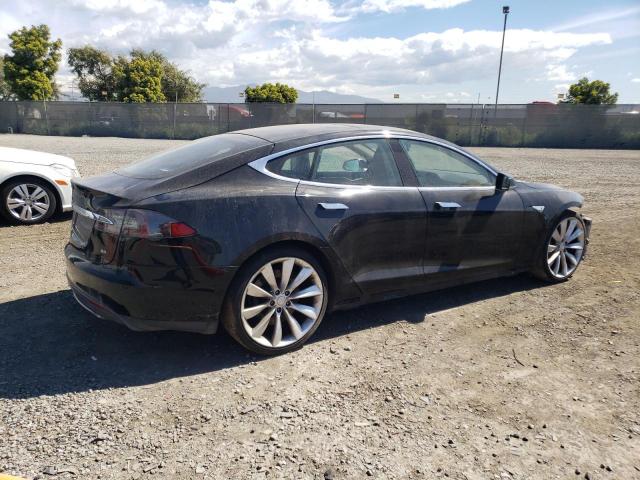 5YJSA1DN4DFP06722 - 2013 TESLA MODEL S BLACK photo 3