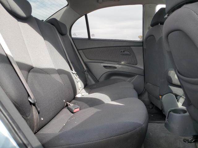 KNADE123666065857 - 2006 KIA RIO SILVER photo 10