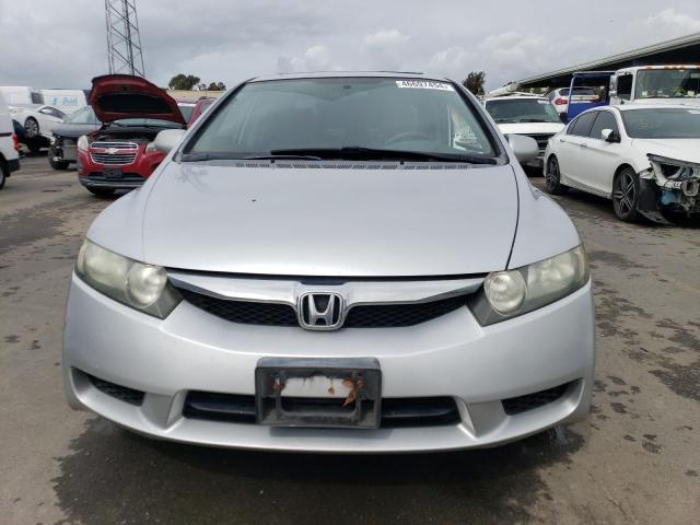 19XFA16829E036402 - 2009 HONDA CIVIC EX SILVER photo 5