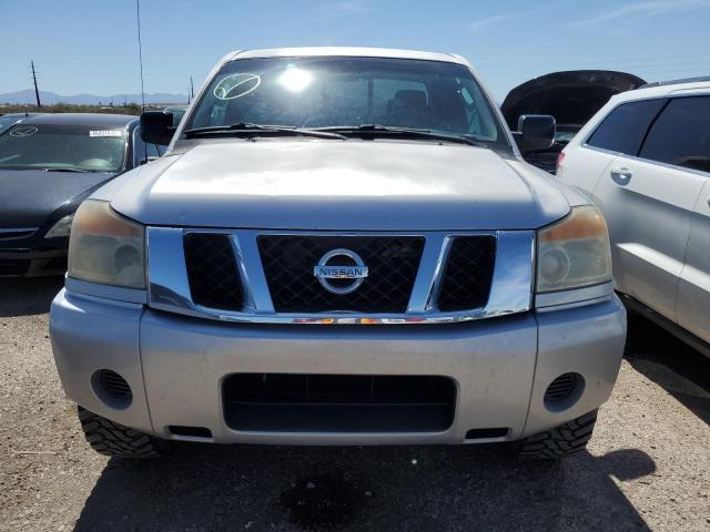 1N6AA06A39N312943 - 2009 NISSAN TITAN XE SILVER photo 5