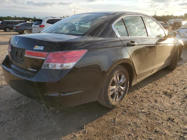 1HGCP2F6XCA233142 - 2012 HONDA ACCORD SE BLACK photo 3