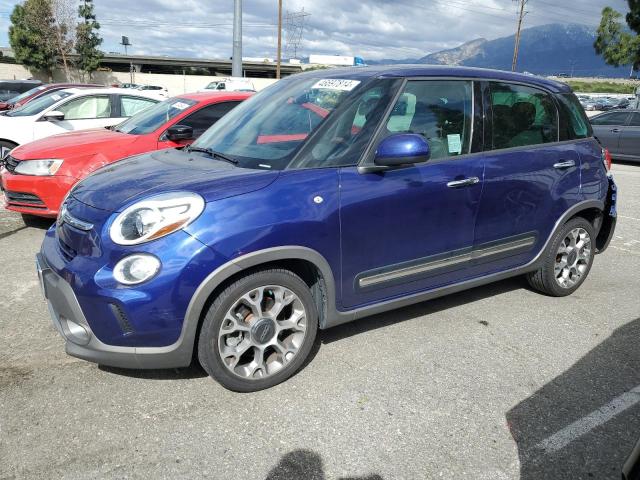 ZFBCFADH4FZ032684 - 2015 FIAT 500L TREKKING BLUE photo 1