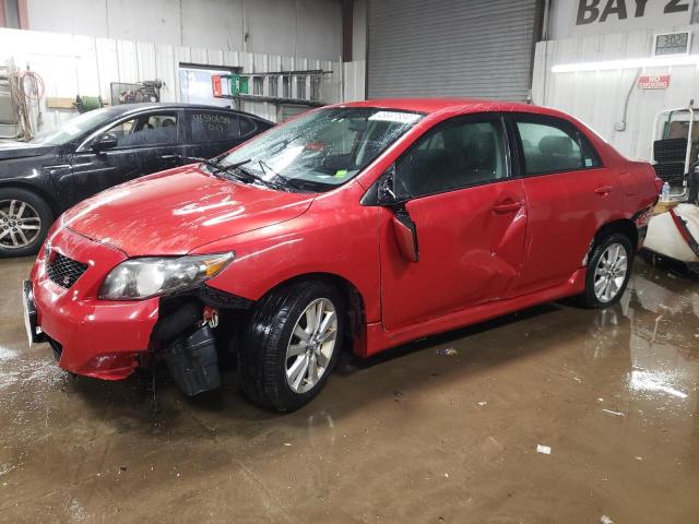 1NXBU4EE3AZ384046 - 2010 TOYOTA COROLLA BASE RED photo 1