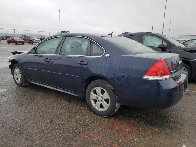 2G1WT57K191112256 - 2009 CHEVROLET IMPALA 1LT BLUE photo 2