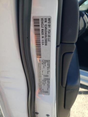 1C4RJEAG0LC369246 - 2020 JEEP GRAND CHER LAREDO WHITE photo 14