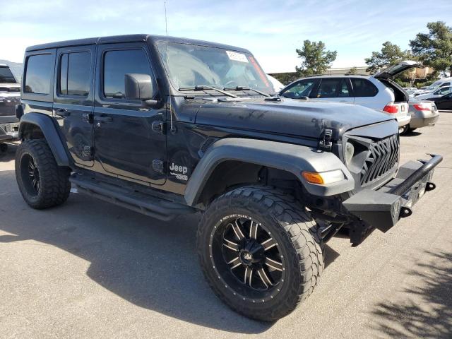 1C4HJXDG3JW186566 - 2018 JEEP WRANGLER U SPORT BLACK photo 4