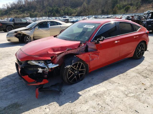 19XFL1H85NE015013 - 2022 HONDA CIVIC SPORT TOURING RED photo 1