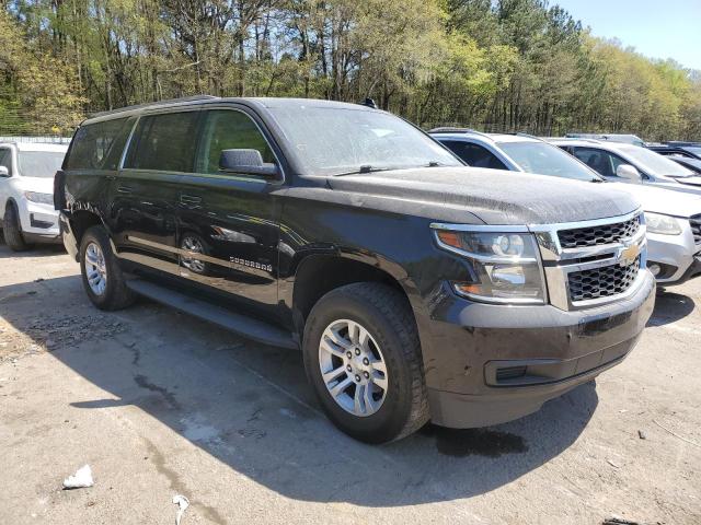 1GNSKHKC3JR389634 - 2018 CHEVROLET SUBURBAN K1500 LT BLACK photo 4