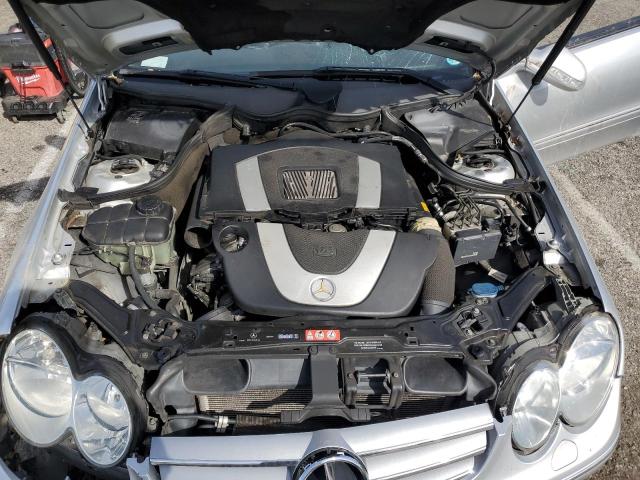 WDBTK56G36T062619 - 2006 MERCEDES-BENZ CLK 350 SILVER photo 11