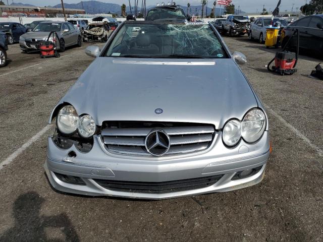 WDBTK56G36T062619 - 2006 MERCEDES-BENZ CLK 350 SILVER photo 5