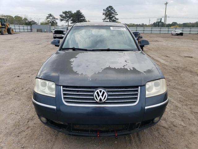 WVWAE63B15E083082 - 2005 VOLKSWAGEN PASSAT GLS TDI BLUE photo 5