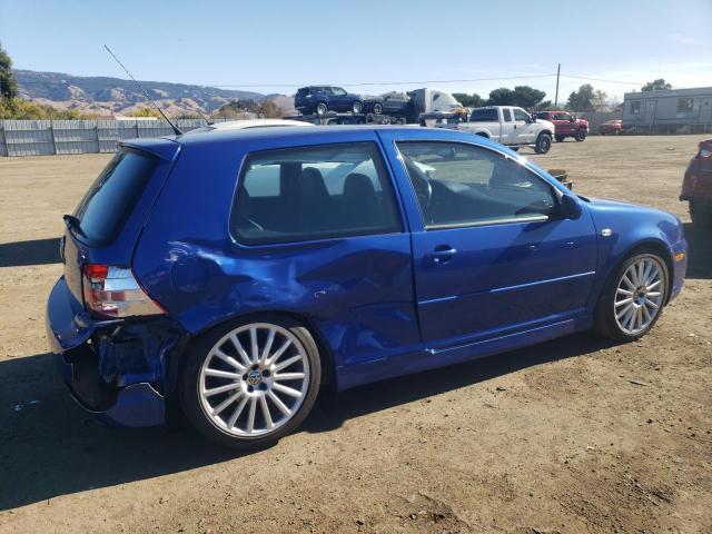 WVWKG61J24D132660 - 2004 VOLKSWAGEN R32 BLUE photo 3