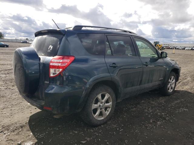 JTMDK4DV1A5089722 - 2010 TOYOTA RAV4 LIMITED BLUE photo 3