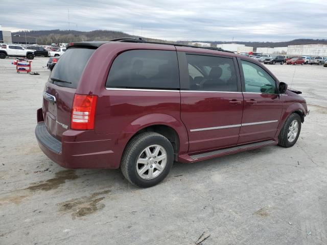2A8HR54129R525811 - 2009 CHRYSLER TOWN & COU TOURING Bordo foto 3