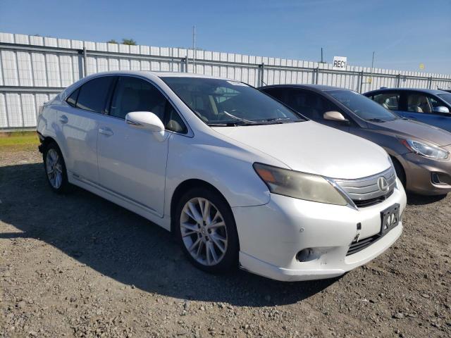 JTHBB1BA8A2003795 - 2010 LEXUS HS 250H WHITE photo 4