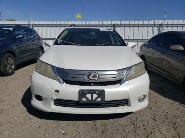 JTHBB1BA8A2003795 - 2010 LEXUS HS 250H WHITE photo 5