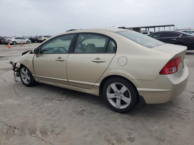 1HGFA16817L020634 - 2007 HONDA CIVIC EX GOLD photo 2