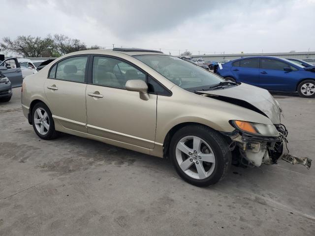 1HGFA16817L020634 - 2007 HONDA CIVIC EX GOLD photo 4