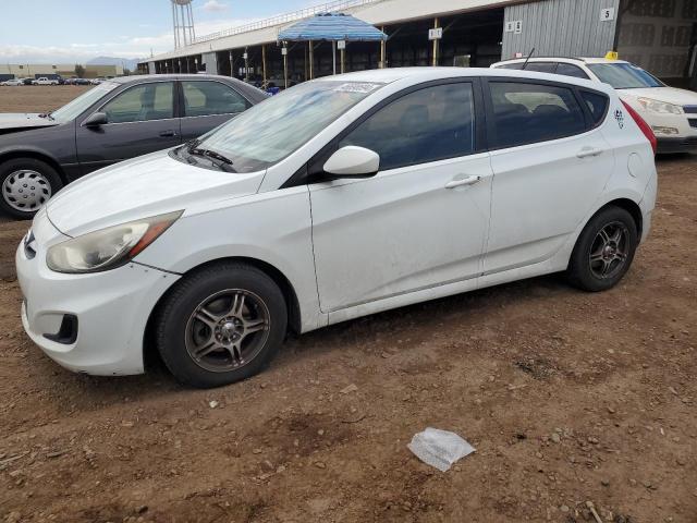 KMHCT5AE2CU034543 - 2012 HYUNDAI ACCENT GLS WHITE photo 1