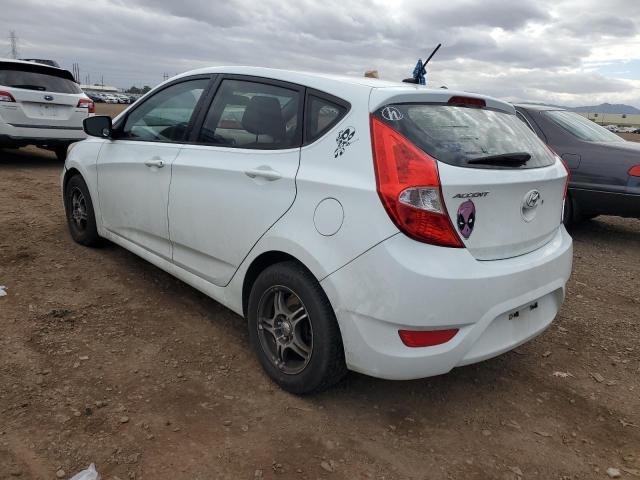 KMHCT5AE2CU034543 - 2012 HYUNDAI ACCENT GLS WHITE photo 2