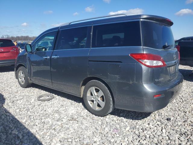 JN8AE2KP0H9169166 - 2017 NISSAN QUEST S GRAY photo 2