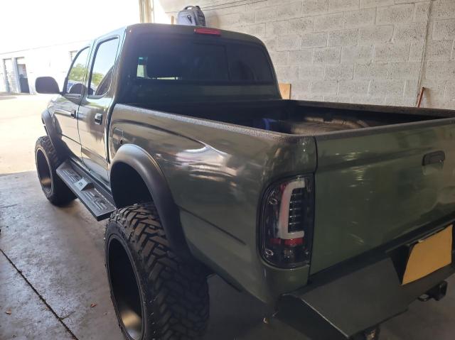 5TEGN92N03Z218506 - 2003 TOYOTA TACOMA DOUBLE CAB PRERUNNER GREEN photo 3