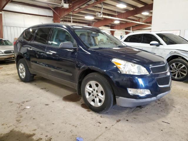 1GNKVFED4CJ349015 - 2012 CHEVROLET TRAVERSE LS BLUE photo 4