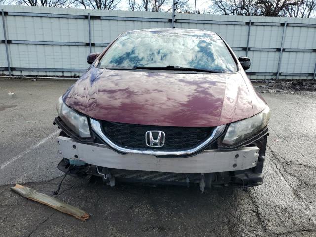 19XFB2F93DE068361 - 2013 HONDA CIVIC EXL MAROON photo 5