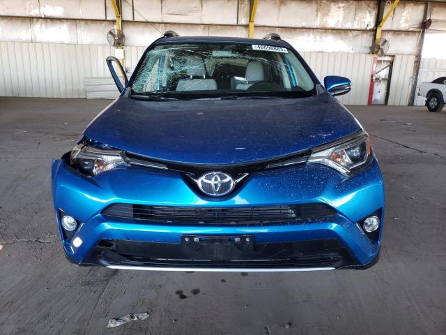 JTMWFREV1GJ100548 - 2016 TOYOTA RAV4 XLE BLUE photo 5