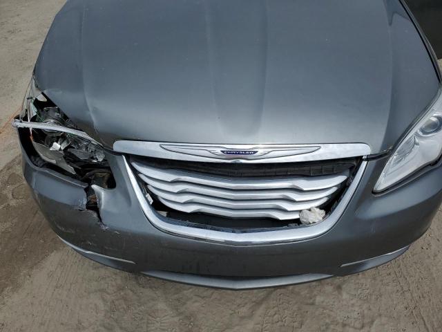 1C3BC1FB0BN607802 - 2011 CHRYSLER 200 TOURING GRAY photo 11