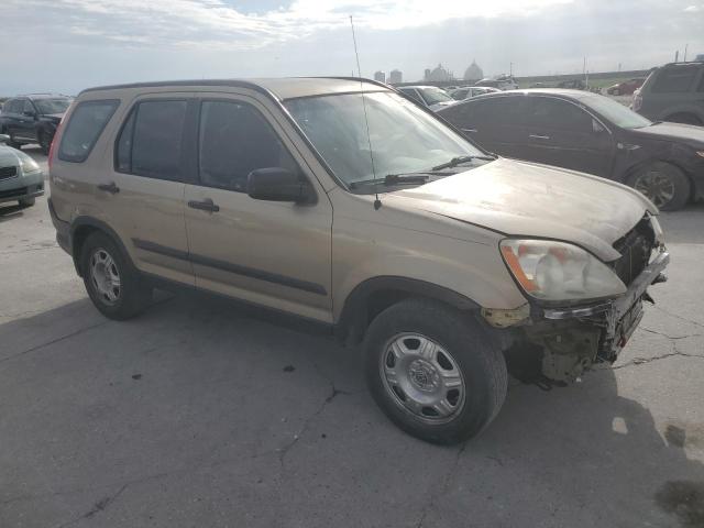 JHLRD78586C013156 - 2006 HONDA CR-V LX TAN photo 4