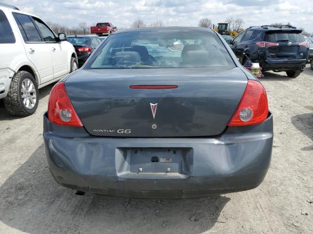 1G2ZF57B284149920 - 2008 PONTIAC G6 VALUE LEADER GRAY photo 6