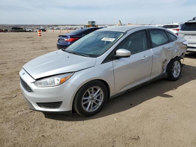 1FADP3F28JL329042 - 2018 FORD FOCUS SE SILVER photo 1