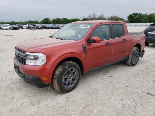 3FTTW8E34NRA80102 - 2022 FORD MAVERICK XL ORANGE photo 1