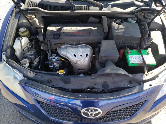 4T1BE46K17U010058 - 2007 TOYOTA CAMRY CE BLUE photo 11