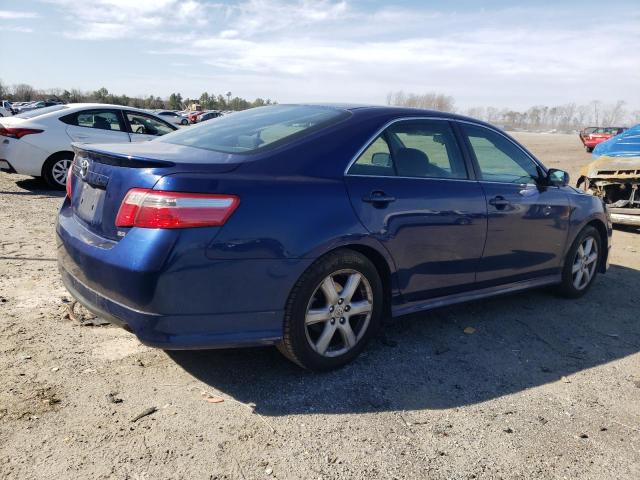 4T1BE46K17U010058 - 2007 TOYOTA CAMRY CE BLUE photo 3