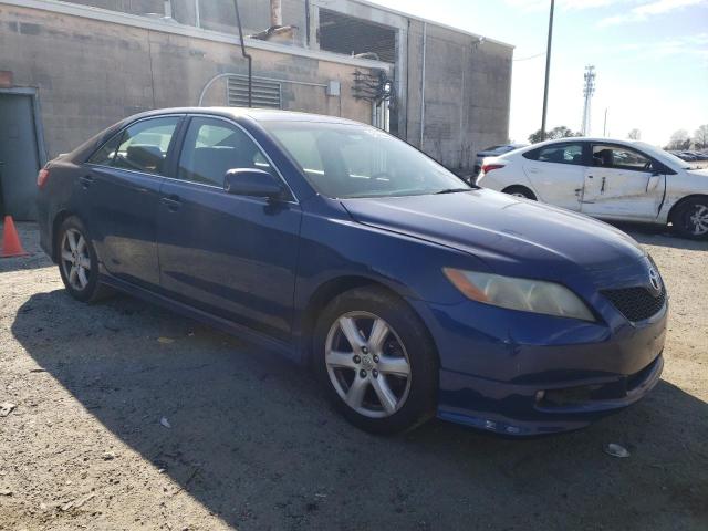 4T1BE46K17U010058 - 2007 TOYOTA CAMRY CE BLUE photo 4