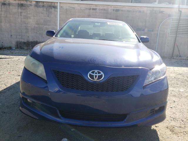 4T1BE46K17U010058 - 2007 TOYOTA CAMRY CE BLUE photo 5