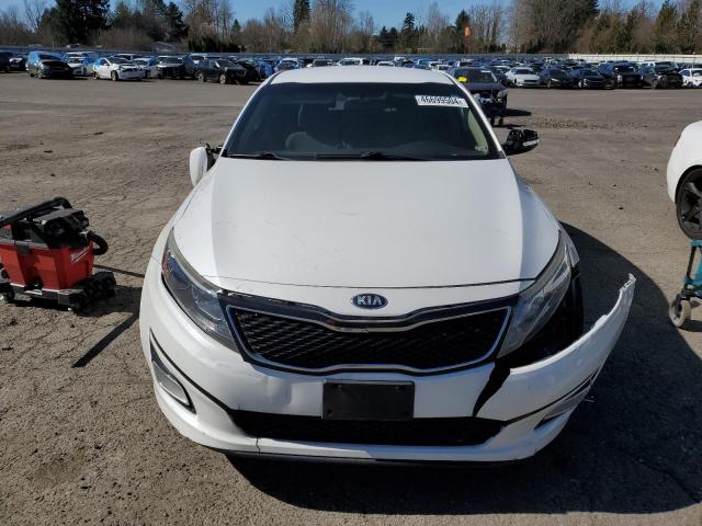 5XXGM4A73EG348130 - 2014 KIA OPTIMA LX WHITE photo 5