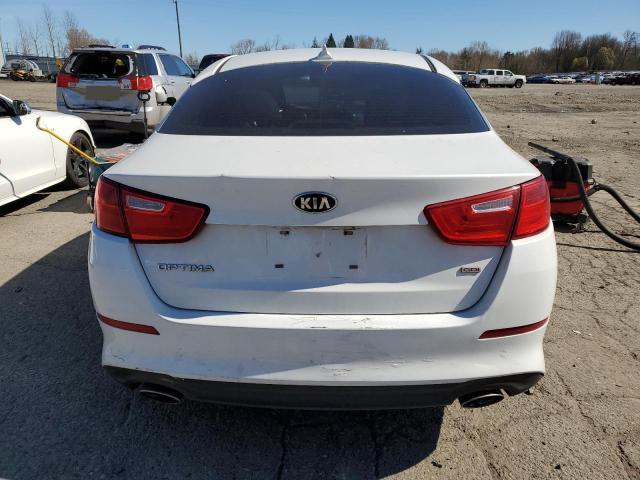 5XXGM4A73EG348130 - 2014 KIA OPTIMA LX WHITE photo 6