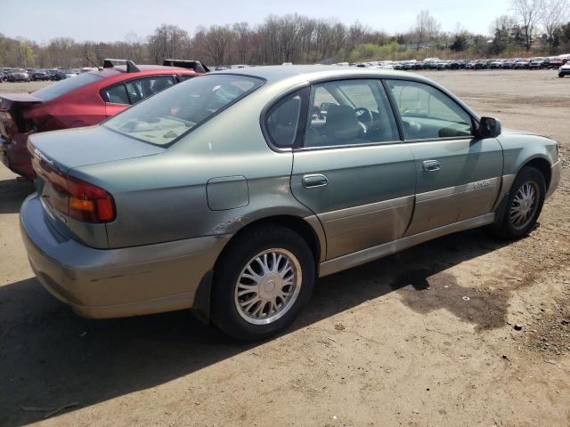 4S3BE686647201131 - 2004 SUBARU LEGACY OUTBACK LIMITED GREEN photo 3