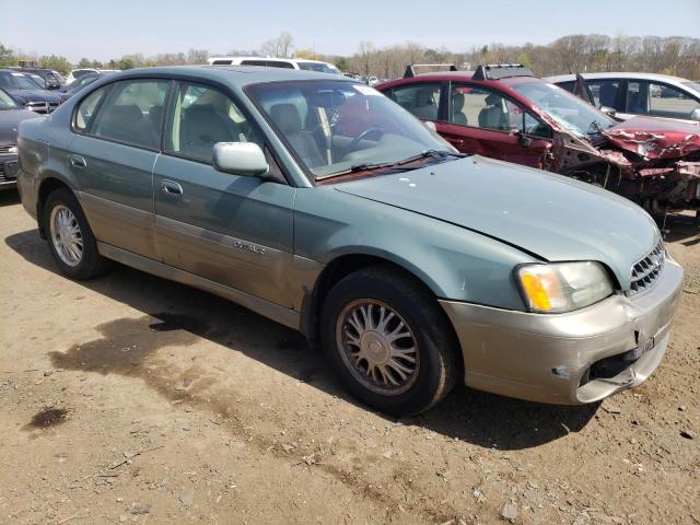 4S3BE686647201131 - 2004 SUBARU LEGACY OUTBACK LIMITED GREEN photo 4