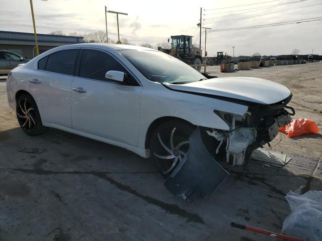 1N4AA5AP9AC844358 - 2010 NISSAN MAXIMA S WHITE photo 4