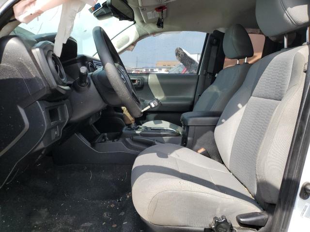 5TFRX5GN8JX123331 - 2018 TOYOTA TACOMA ACCESS CAB WHITE photo 7